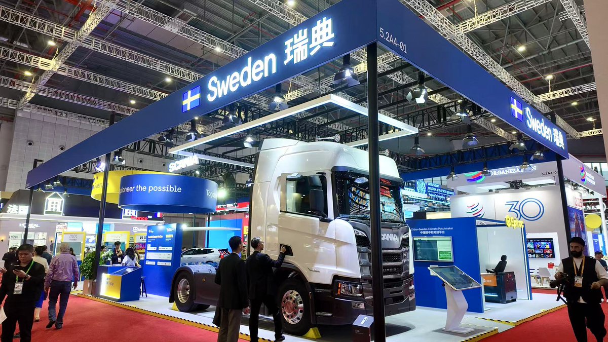 İsveç ve Çin, 75. Yılında 8. Çin İthalat Fuarı'nda İş Birliğini Derinleştiriyor