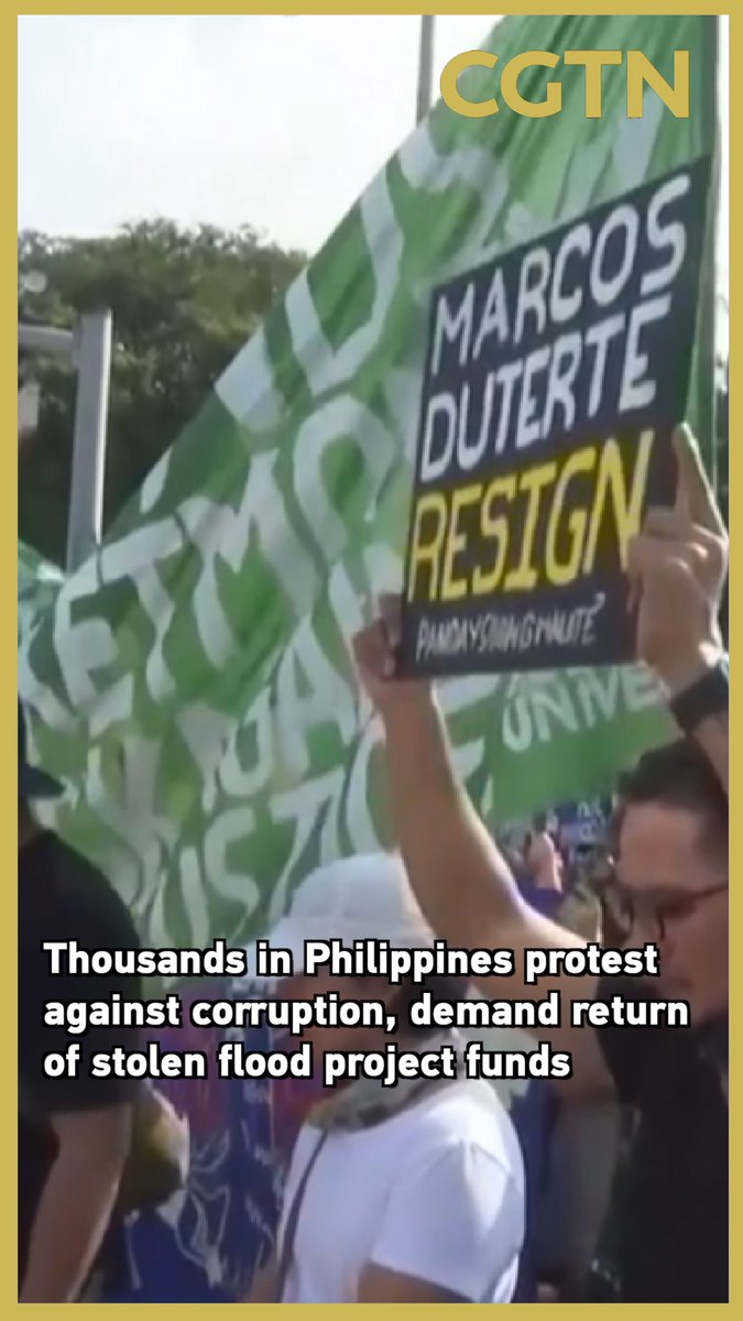 Filipinler'de Yolsuzluk Protestosu: Çalınan Sel Projesi Fonlarının İadesi Talep Ediliyor Filipinler'de Yolsuzluk Protestosu: Çalınan Sel Projesi Fonlarının İadesi Talep Ediliyor