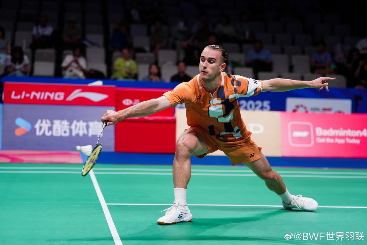Alex Lanier, China Masters'ta Axelsen'i Eleme Şoku